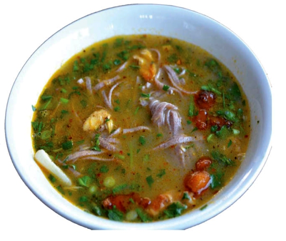 Bánh canh ram, sự kết hợp mới lạ