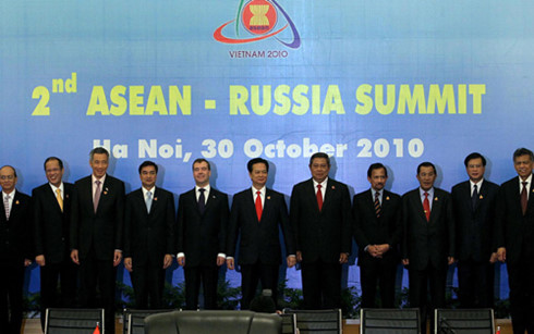 Nga gia tăng vai trò chính trị ở châu Á thông qua hợp tác với ASEAN