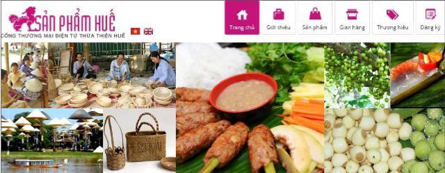 Cổng TMĐT sản phẩm Huế Quảng bá thương hiệu sản phẩm địa phương