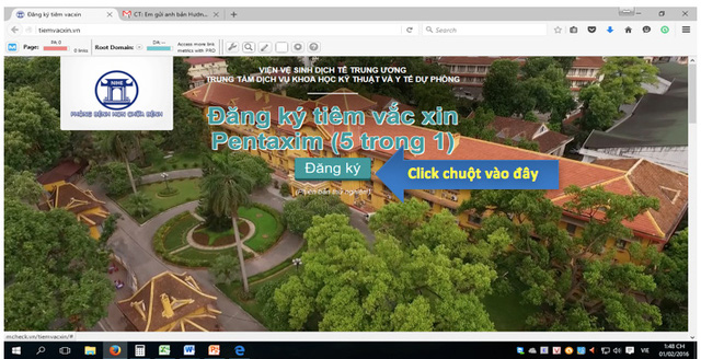 3500 liều vắc xin Pentaxim chuẩn bị tung ra thị trường