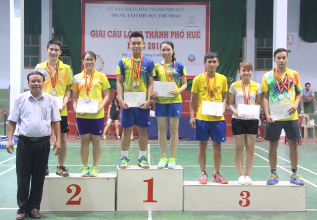Thuận Hòa nhất toàn đoàn giải cầu lông TP Huế