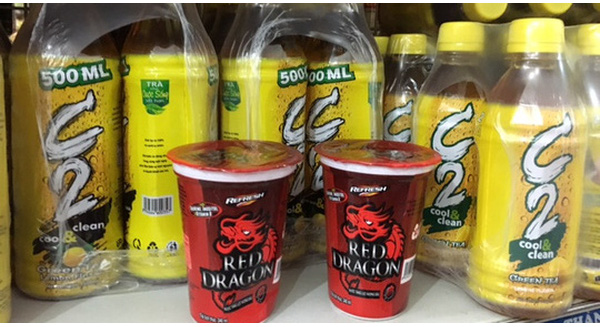 Thêm lô nước C2 và Rồng đỏ có hàm lượng chì vượt ngưỡng 4 - 9 lần