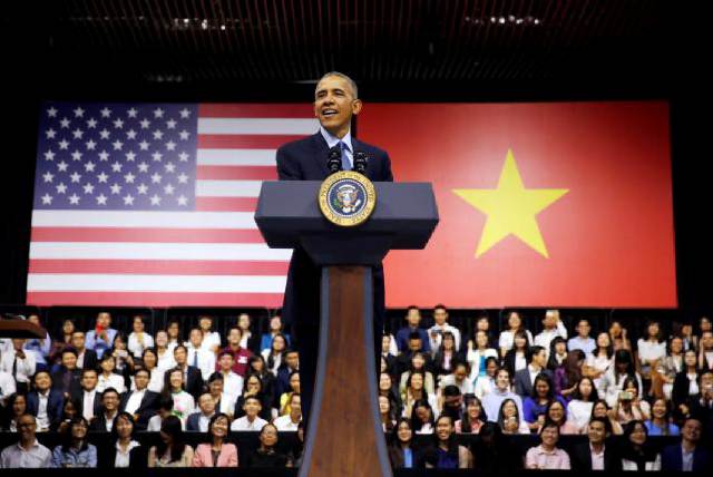 Tổng thống Mỹ Barack Obama kết thúc tốt đẹp chuyến thăm Việt Nam
