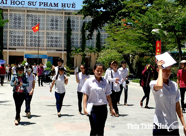 Kỳ thi THPT Quốc gia 2016 Đại học Huế chủ trì tới 4 cụm thi
