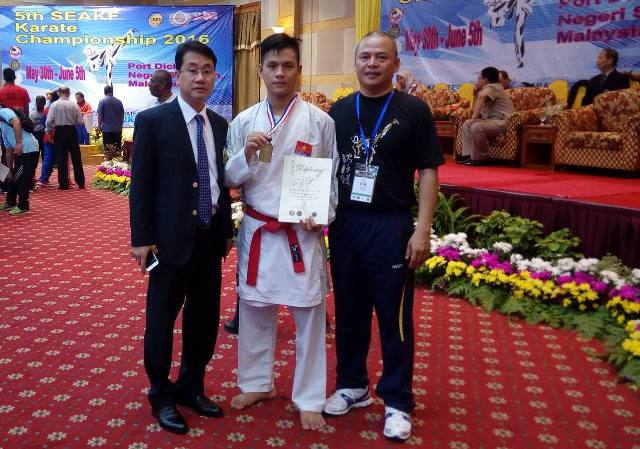 VĐV Huế đóng góp huy chương vàng cho Đội tuyển Karatedo Việt Nam