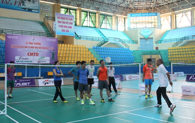 Bế mạc tập huấn huấn luyện viên cấp I môn cầu lông