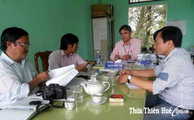 Chính quyền Thị xã Hương Thủy đang tiếp tục chỉ đạo làm rõ