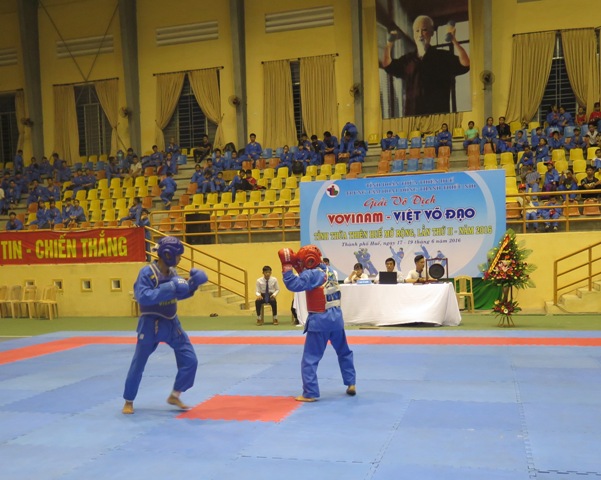 Khởi tranh giải vô địch Vovinam – Việt võ đạo tỉnh 2016