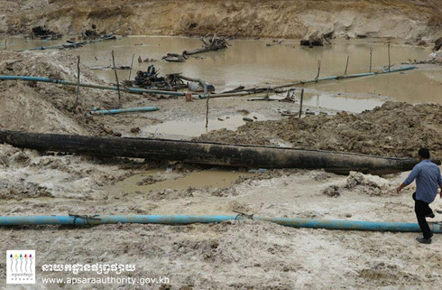 Campuchia phát hiện thêm cổ vật hơn 800 năm tuổi tại cố đô Angkor