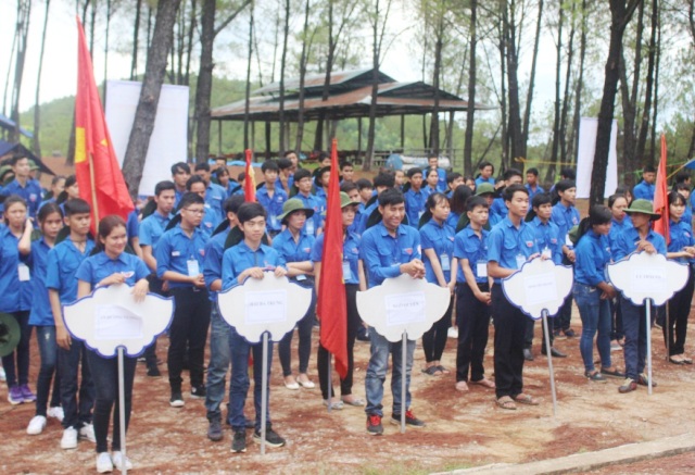 Gần 150 đoàn viên tham gia Hội trại Nguyễn Khánh Toàn