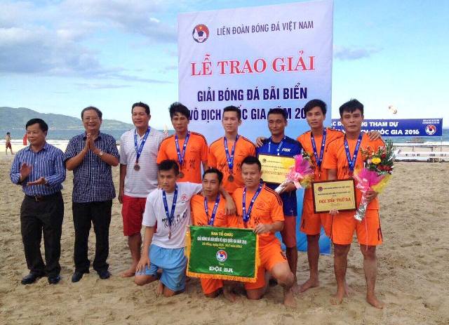 Trường An Thừa Thiên Huế giành giải phong cách tại Giải BĐBB VĐQG 2016