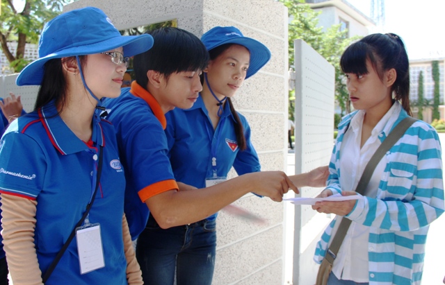 Nhiều hoạt động hỗ trợ thí sinh