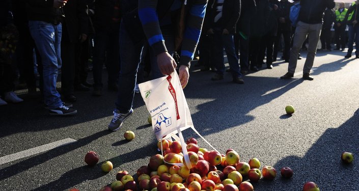 Ý biểu tình phản đối EU mở rộng lệnh trừng phạt với Nga