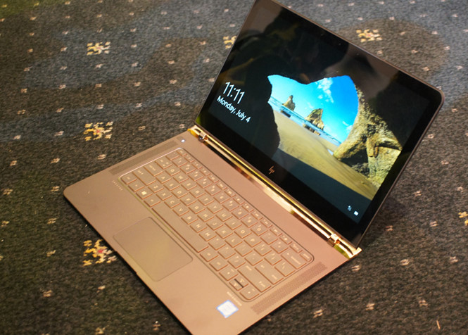 HP trình làng mẫu laptop mỏng nhất thế giới Spectre 13