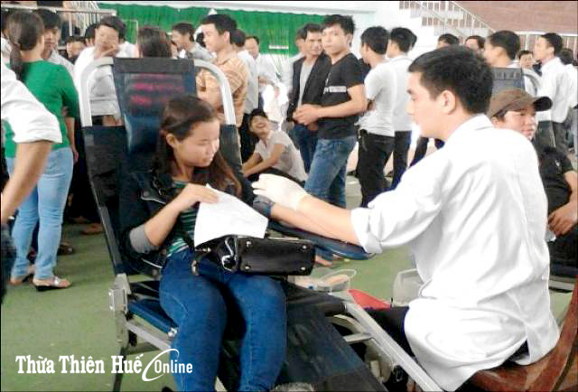 Lan tỏa mô hình gia đình hiến máu