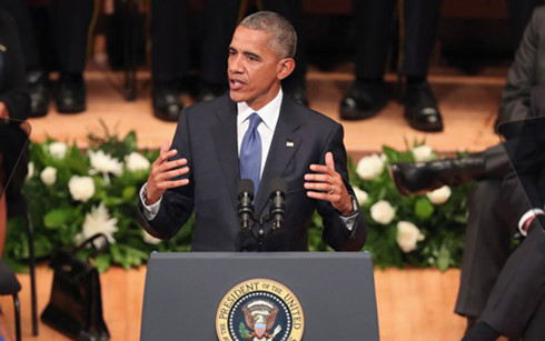 Tổng thống Mỹ kêu gọi đoàn kết dân tộc sau vụ xả súng tại Dallas