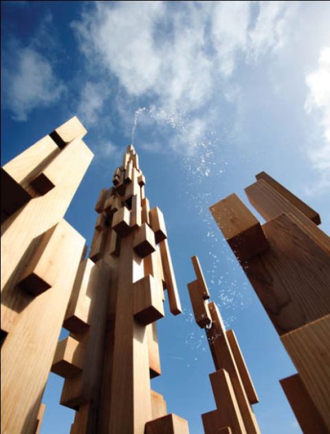 Độc đáo tác phẩm điêu khắc mang ý nghĩa môi trường