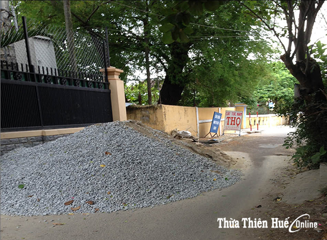 Cần đảm bảo giao thông khi thi công