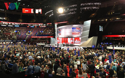 Bầu cử Mỹ Đảng Cộng hòa khai mạc Đại hội toàn quốc