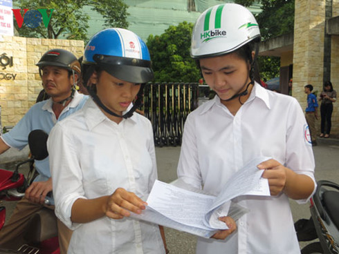 Hướng dẫn thí sinh xem điểm thi THPT Quốc gia do Bộ Giáo dục cung cấp