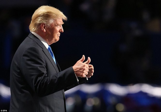 ​Ông Trump chính thức là ứng viên tổng thống Mỹ của đảng Cộng Hòa