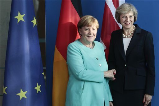 ​Bà Merkel chấp nhận việc Anh trì hoãn thủ tục rời EU