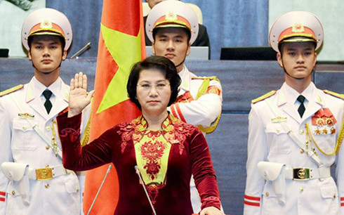Hôm nay, Chủ tịch Quốc hội khoá XIV sẽ tuyên thệ nhậm chức