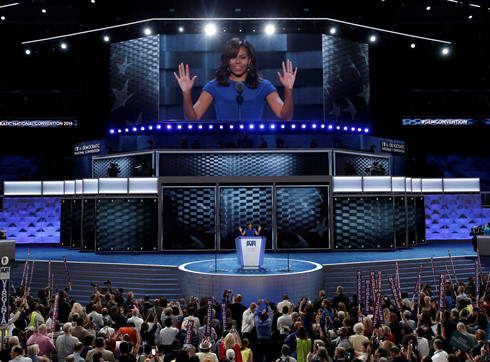 Đệ nhất Phu nhân Mỹ gây sốt với bài phát biểu “hay tuyệt vời“