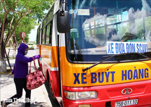 Mở tuyến xe buýt phục vụ công nhân khu CN Phong Điền