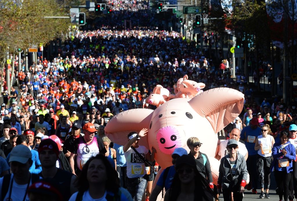 Úc Hơn 80 000 người tham gia cuộc chạy đua lớn nhất Sydney