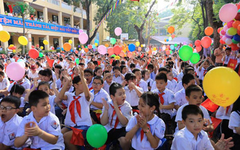 Lễ khai giảng năm học mới sẽ gồm 2 phần không thể bỏ qua