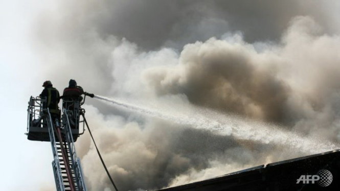 Cháy nhà máy in ở Nga, 17 người thiệt mạng