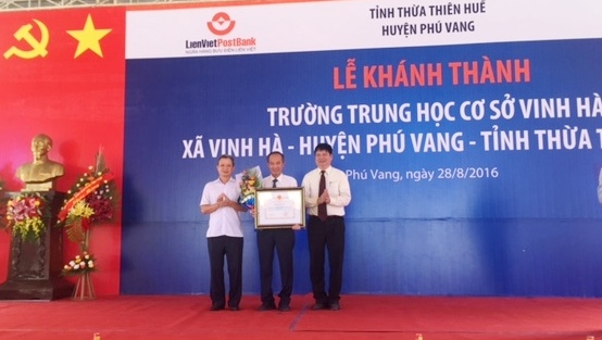 Khánh thành Trường THCS Vinh Hà