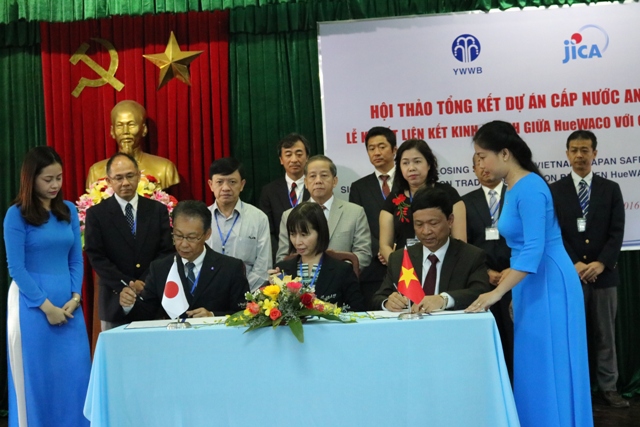 Tăng cường hợp tác lĩnh vực cấp nước với Nhật Bản