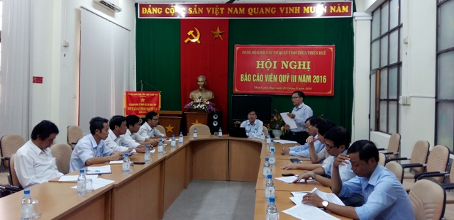 Đảng ủy Khối các Cơ quan tỉnh định hướng công tác tuyên truyền