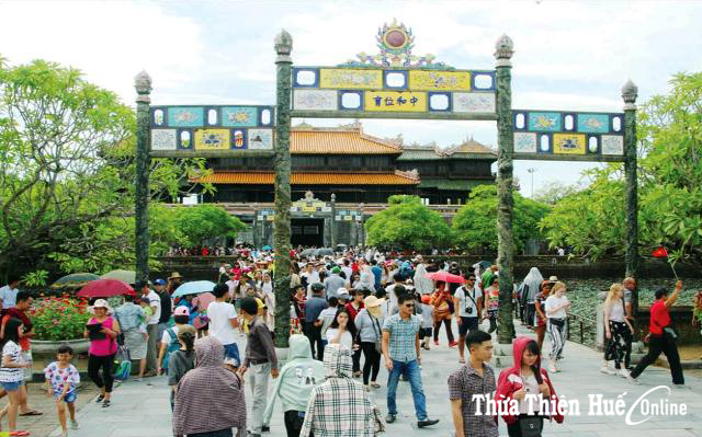 58 ngàn lượt khách đến Huế trong 3 ngày nghỉ lễ