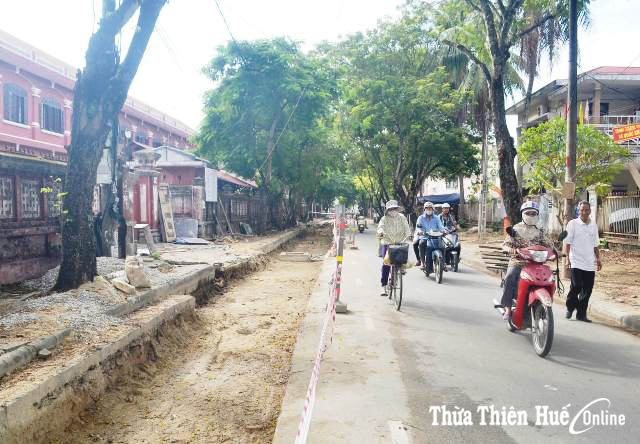 Ngập úng những tuyến đường đang thi công Nỗi lo  giải pháp
