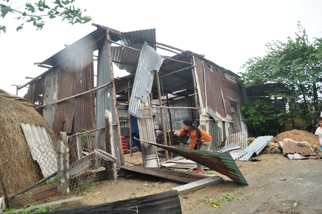Khẩn trương khắc phục thiệt hại sau bão số 4