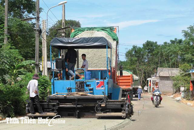 Dự án mở rộng QL49B qua huyện Phú Lộc Hoàn thành vào tháng 6 2017