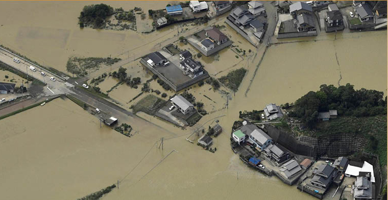 Nhật Bản khuyến cáo sơ tán hơn 680 000 người do bão Malakas