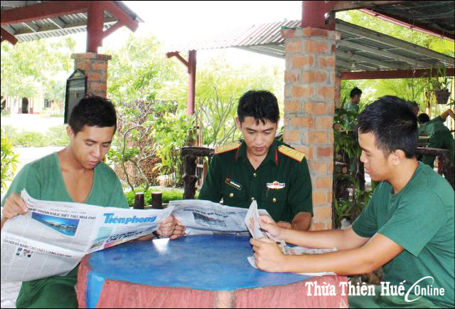 Trung úy Phong vì dân, “miệng nói, tay làm”