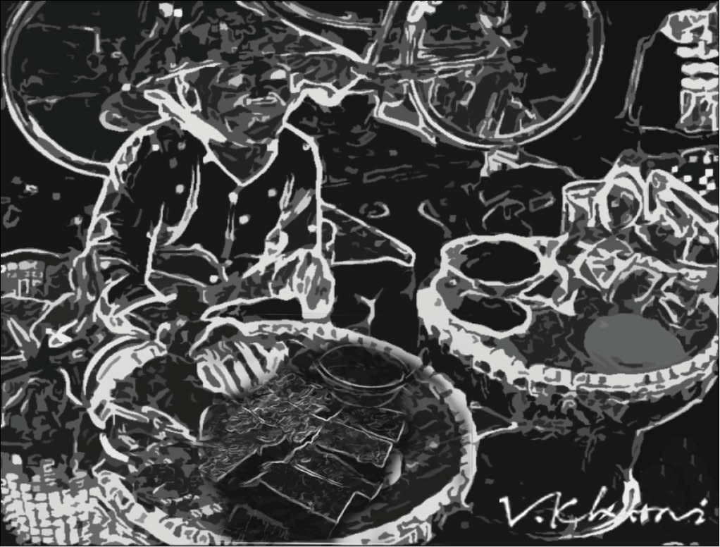 Bình dị bánh đúc