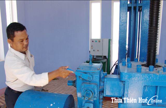Mục tiêu là lãnh đạo vận hành tốt công trình thủy lợi