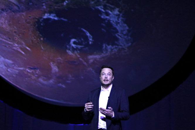 Elon Musk Sẽ chinh phục Sao Hỏa từ năm 2018