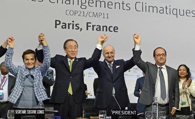 LHQ lạc quan về Hiệp định khí hậu Paris