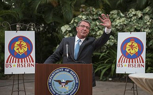 Biển Đông là chủ đề được Bộ trưởng Quốc phòng Mỹ và ASEAN quan tâm