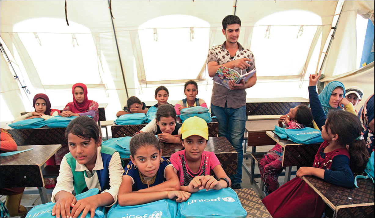 UNICEF phát động chiến dịch giúp hàng triệu trẻ em Iraq trở lại trường học