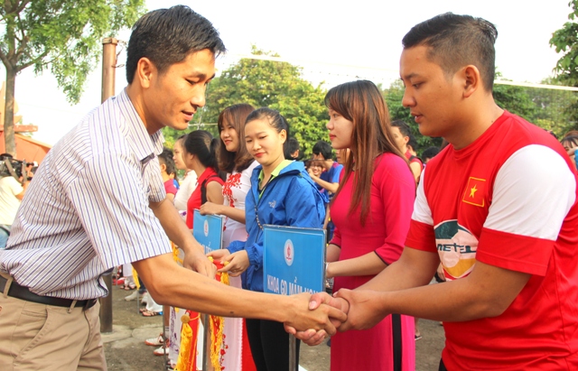 23 đội tham gia giải bóng chuyền sinh viên Trường ĐH Sư phạm Huế