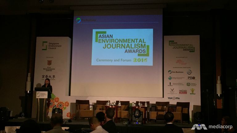 Công bố giải Báo chí Môi trường châu Á 2016