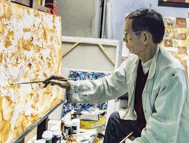 Khúc biến tấu trong tranh họa sĩ Vĩnh Phối